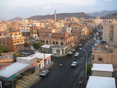 Blick aus dem Hotelzimmer