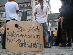 Biometrie bei Parksündern