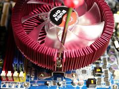 Montage des Ruby Orb