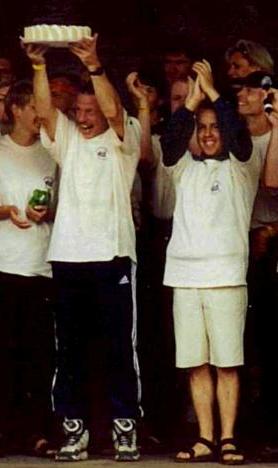 Eistorte f�r die Gewinner