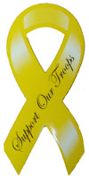 Support our troops Sticker